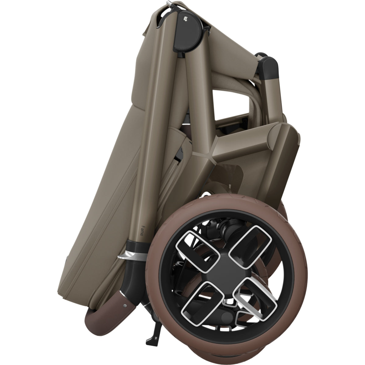Maxi-Cosi Fame 2026 Premium Travel System with Pebble Slide Pro and Slide Pro Base - Oak Truffle