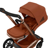 Maxi-Cosi Fame 2026 Premium Travel System with Pebble Slide Pro and Slide Pro Base - Copper Terra