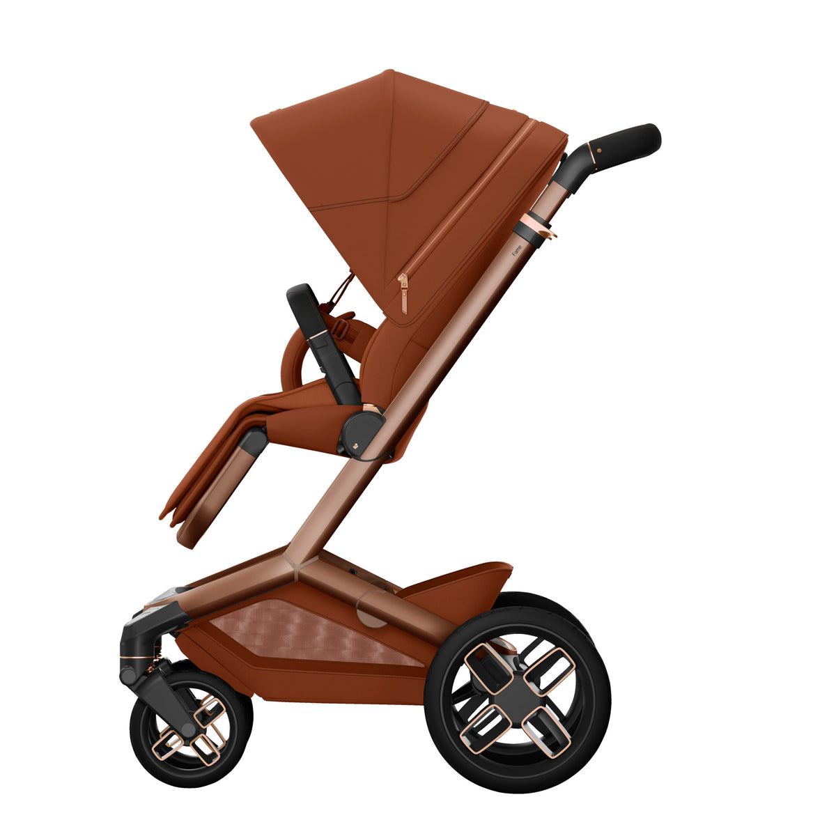 Maxi-Cosi Fame 2026 Premium Travel System with Pebble Slide Pro and Slide Pro Base - Copper Terra