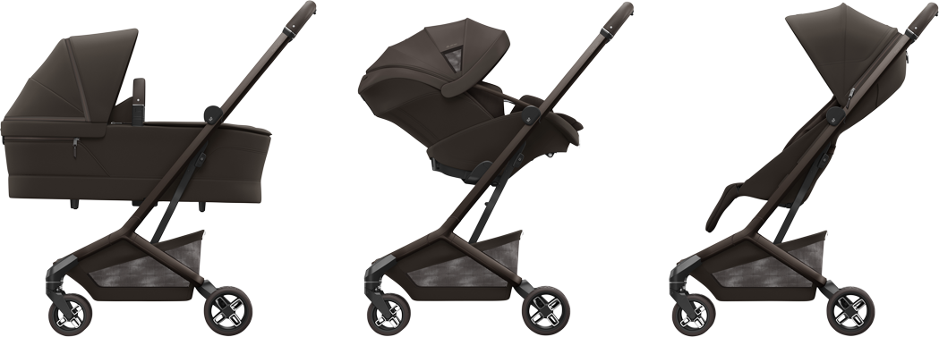 Maxi Cosi Fame Cabin Stroller - Espresso Brown