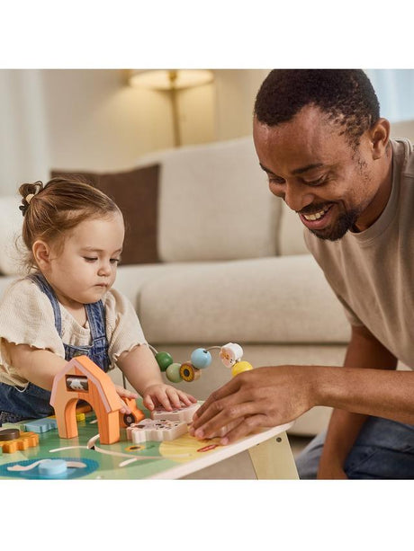 Tiny Love Wooden Activity Table - Farmers Funday