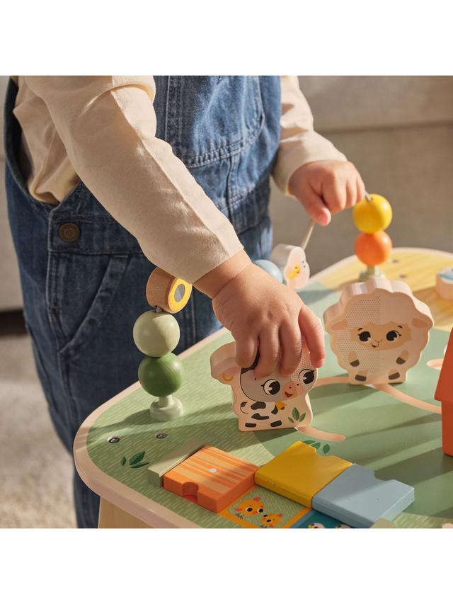 Tiny Love Wooden Activity Table - Farmers Funday