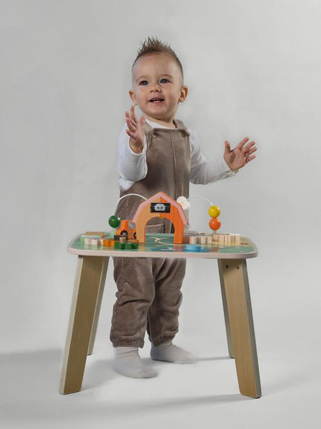 Tiny Love Wooden Activity Table - Farmers Funday