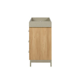Tutti Bambini Hallee Dresser / Chest Changer - Golden Oak & Sage