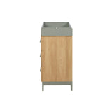 Tutti Bambini Hallee Dresser / Chest Changer - Golden Oak & Sage Weave