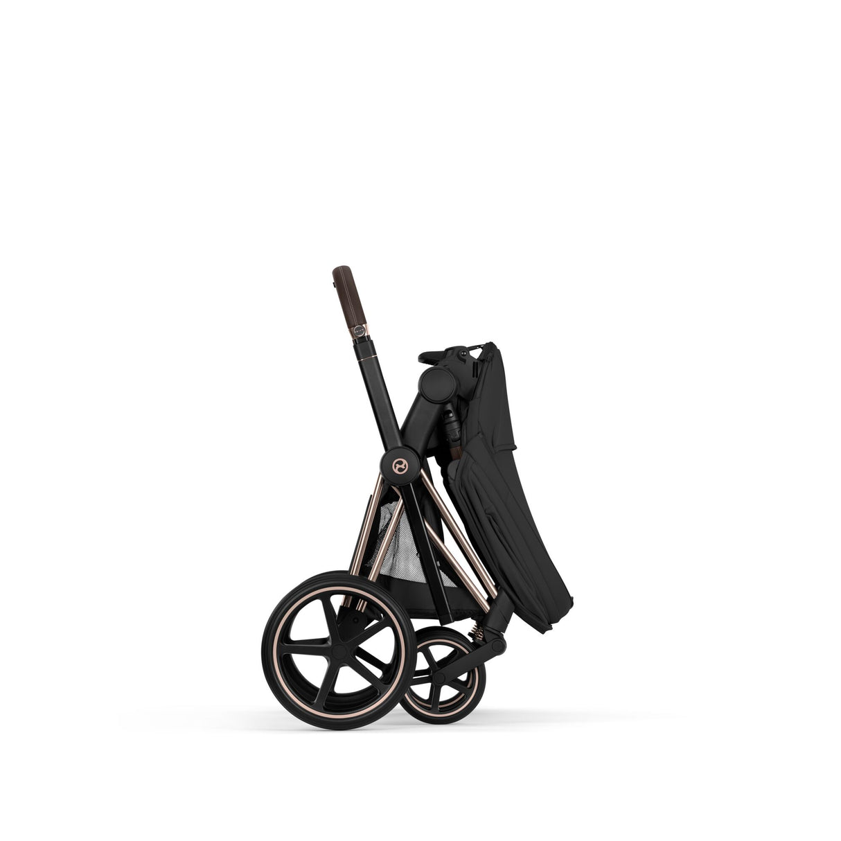 Cybex Priam 2026 Birth & Beyond Bundle with Cloud T, Sirona T & ISOFIX Base - Rose Gold / Sepia Black
