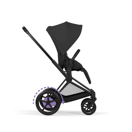 Cybex ePriam 2026 Ultimate Bundle with Cloud T & ISOIFX Base - Matt Black/Sepia Black