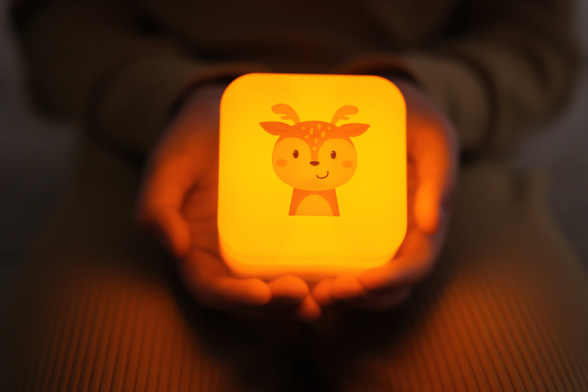 Cloud B Cube B Portable Nightlight - Finley Fawn