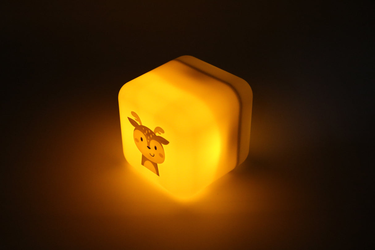Cloud B Cube B Portable Nightlight - Finley Fawn