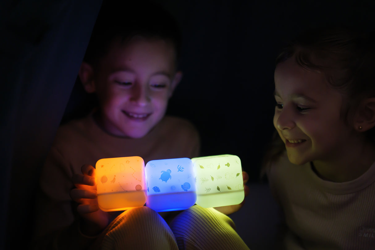 Cloud B Cube B Portable Nightlight - Space