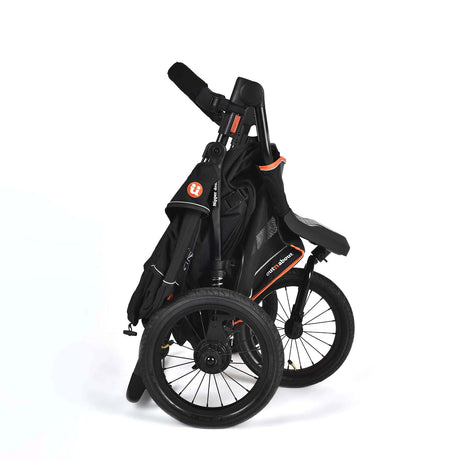 Out n About Nipper V6 Plus Double Pushchair - Summit Black