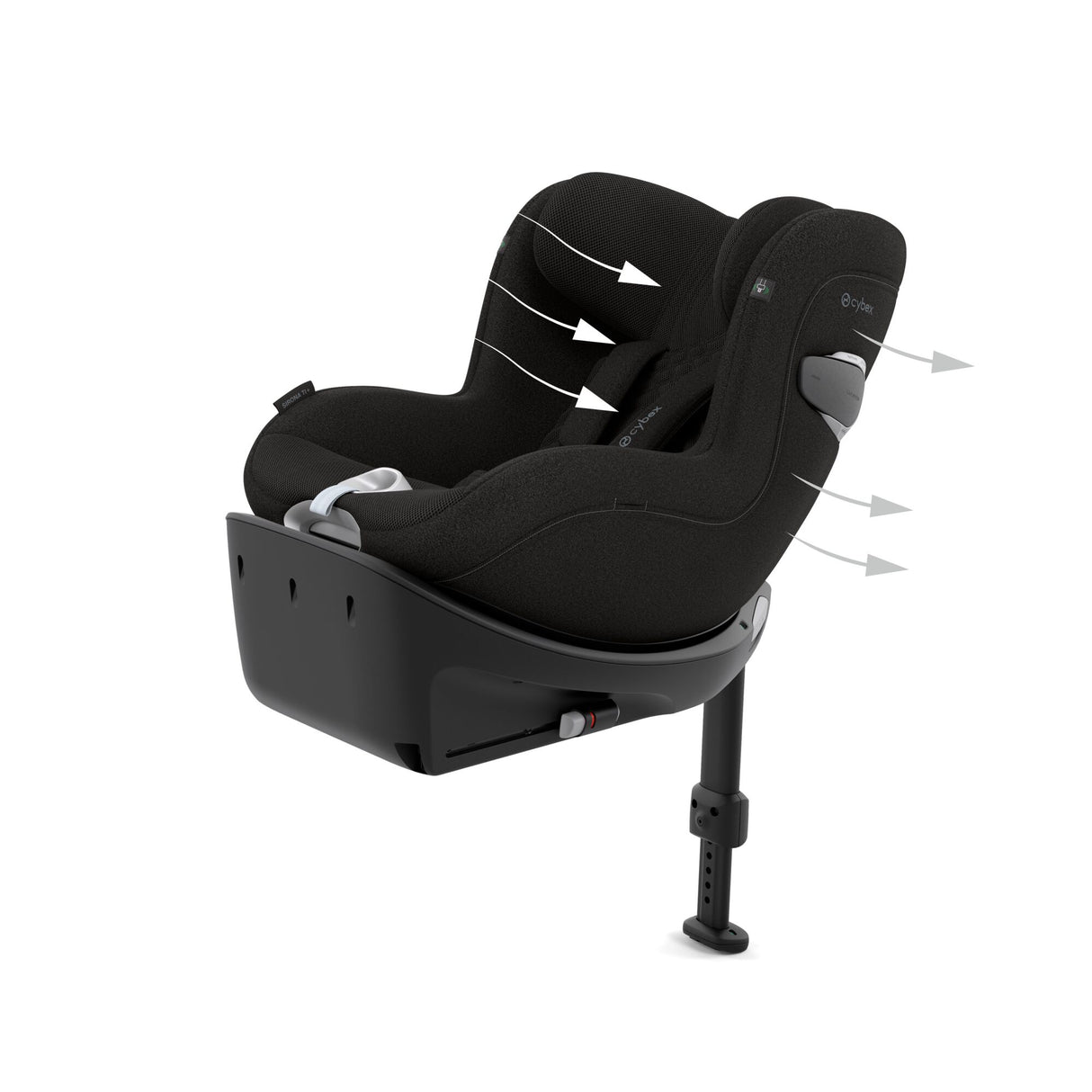 Cybex Sirona Ti Car Seat - PLUS Sepia Black