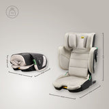 Jovikids Rober+ Folding High Back Booster - Milkstone