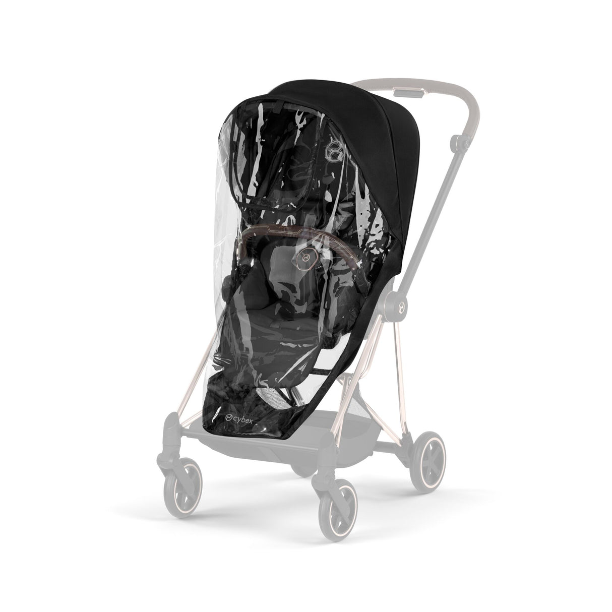 Cybex Mios 2026 Ultimate Bundle with Cloud T and ISOFIX Base | Comfort Collection - Rose Gold/Sepia Black