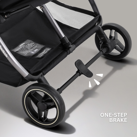 Jovikids Ayla Double Pushchair - Urban Black
