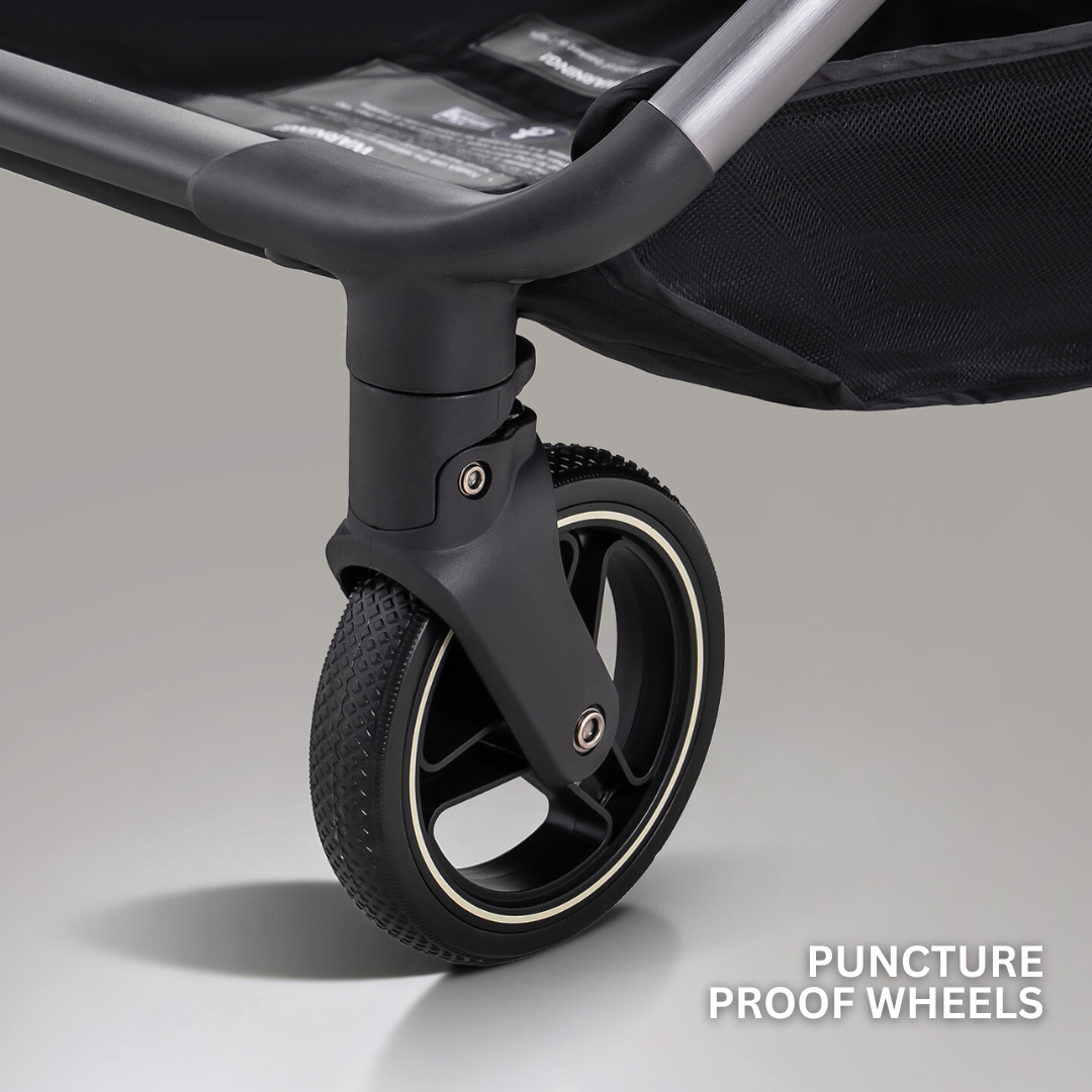 Jovikids Ayla Double Pushchair - Urban Black
