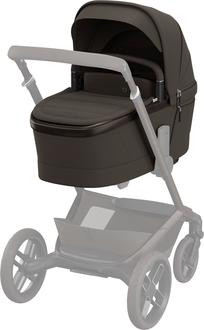 Maxi-Cosi Fame 2026 Premium Travel System with Pebble Slide Pro and Slide Pro Base - Espresso Brown