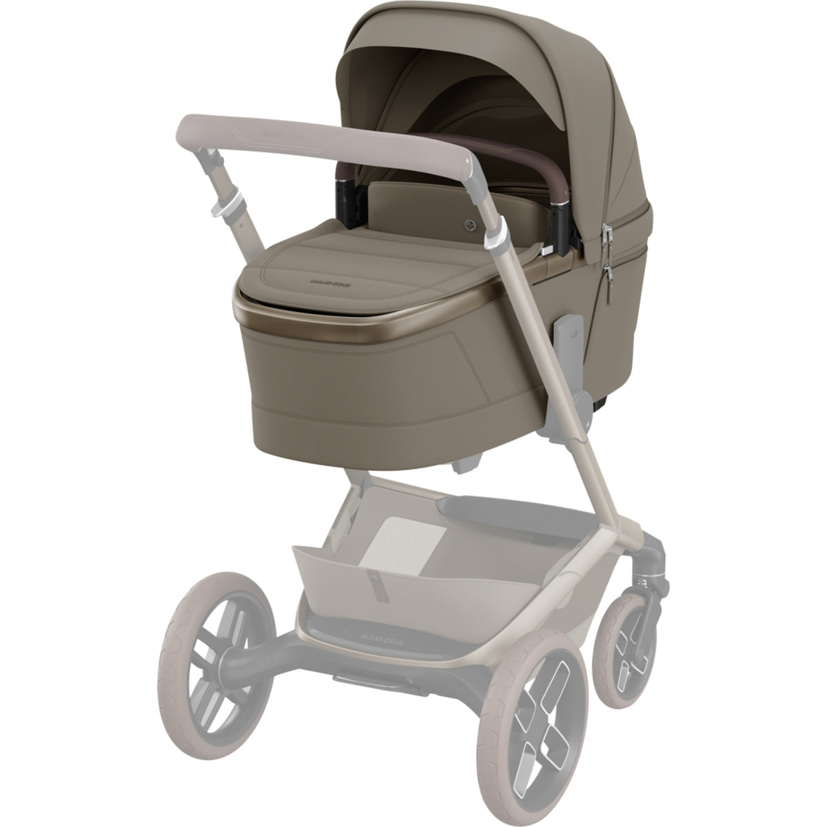 Maxi-Cosi Fame 2026 Premium Travel System with Pebble Slide Pro and Slide Pro Base - Oak Truffle