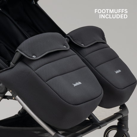 Jovikids Ayla Double Pushchair - Urban Black