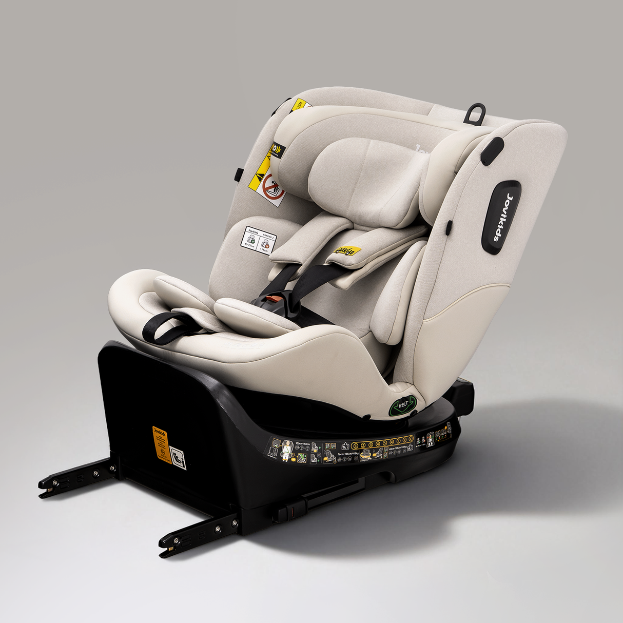 Jovikids Ranger 2 Rotating Car Seat - Milkstone