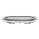 Vital Baby Foldable Compact Baby Bath - White & Grey