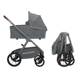 Maxi-Cosi Oxford+ 2026 Premium Travel System with Pebble Slide Pro and Slide Pro Base - Moon Graphite