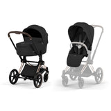 Cybex Priam 2026 Birth & Beyond Bundle with Cloud T, Sirona T & ISOFIX Base - Rose Gold / Sepia Black