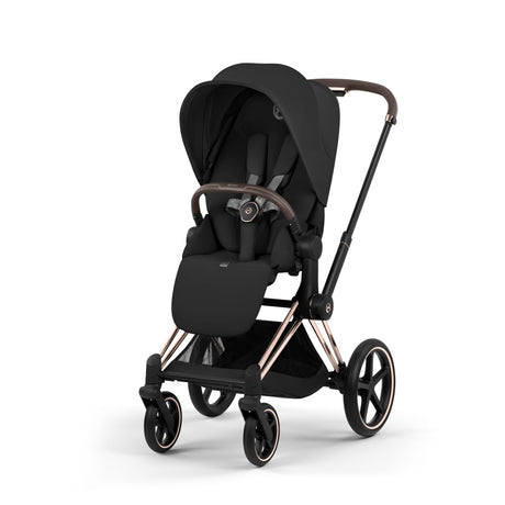Cybex Priam 2026 Ultimate Bundle with Cloud T & ISOFIX Base - Rose Gold / Sepia Black