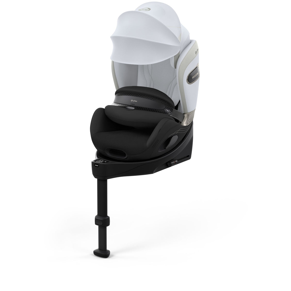 Cybex Anoris Si i-Size Airbag Car Seat with ISOFIX Base -  STYLE Misty Grey