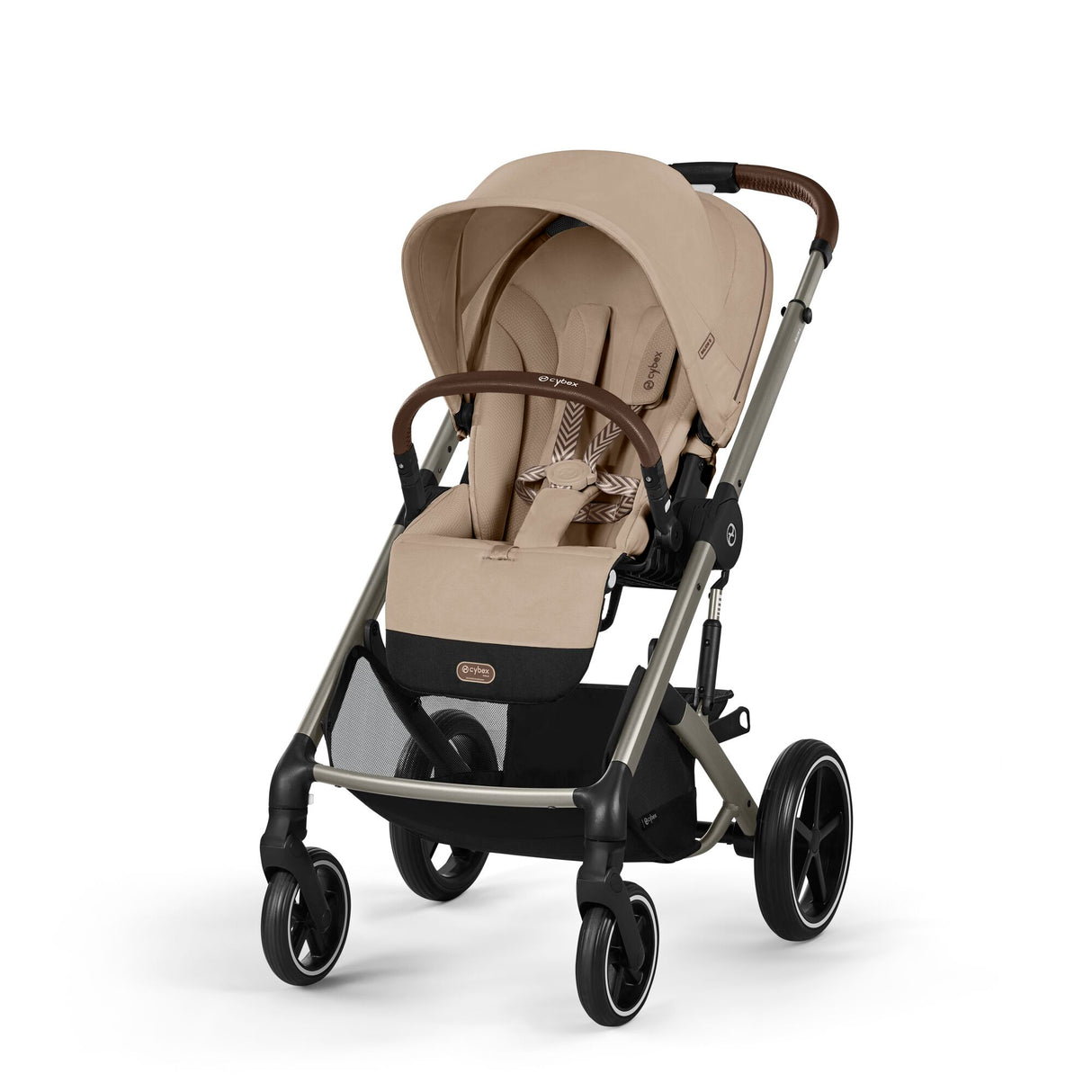 Cybex Balios S Lux Travel System with Cloud G & ISOFIX Base - Almond Beige