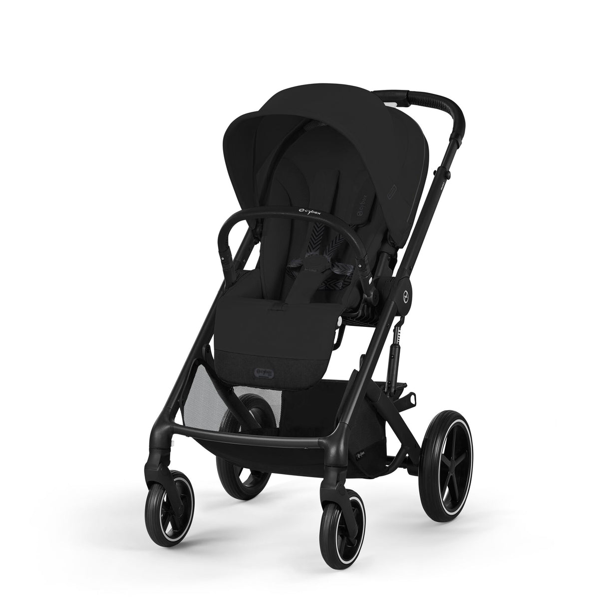 Cybex Balios S Lux Travel System with Cloud G & ISOFIX Base - Moon Black