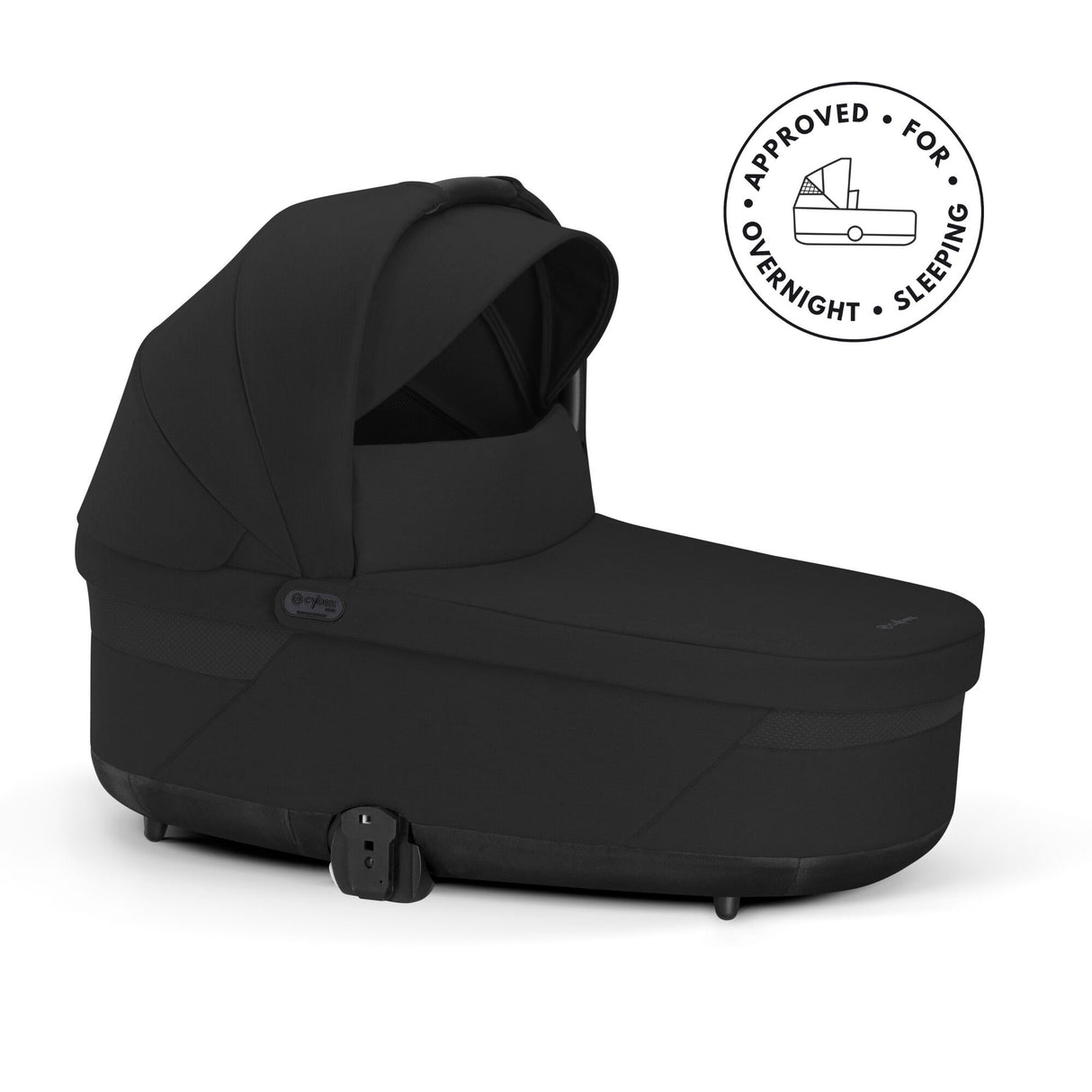 Cybex Balios S Lux Travel System with Cloud G & ISOFIX Base - Moon Black
