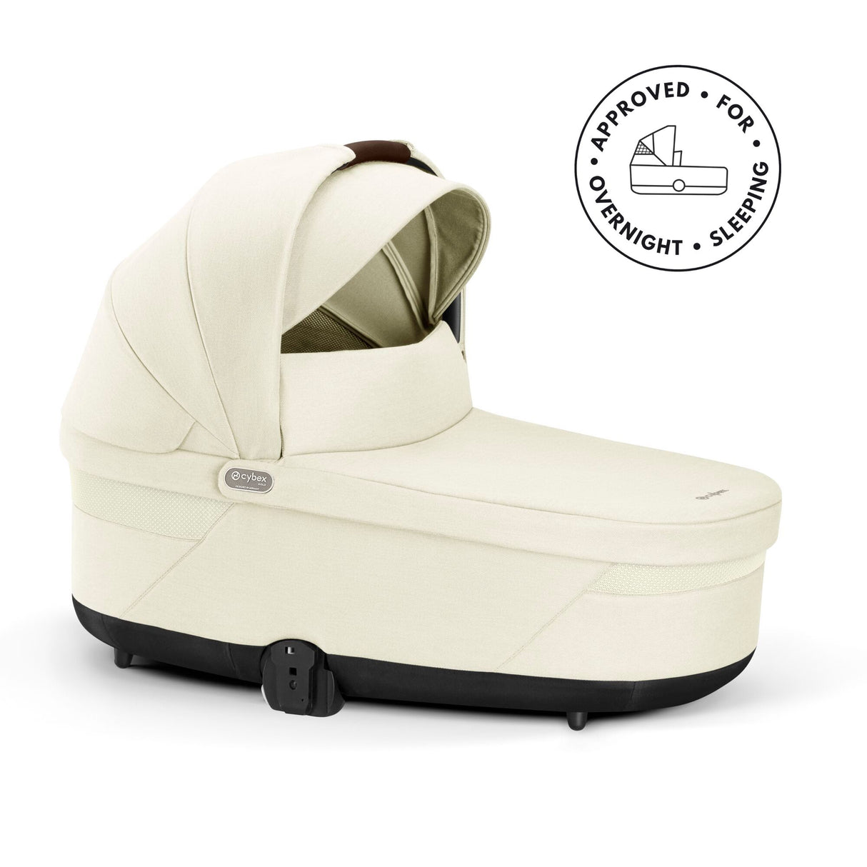 Cybex Balios S Lux Travel System with Cloud G & ISOFIX Base - Seashell Beige