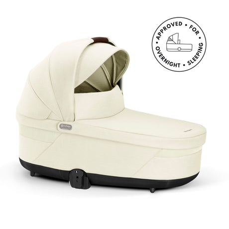Cybex Balios S Lux Travel System with Cloud G & ISOFIX Base - Seashell Beige