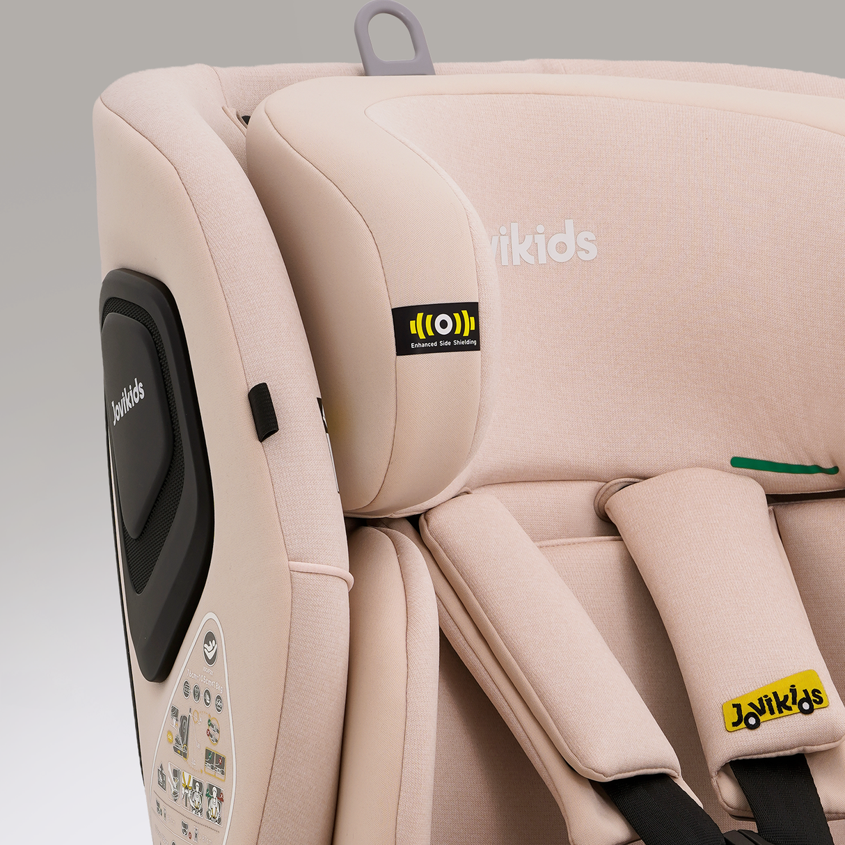 Jovikids Rober+ Folding High Back Booster - Rosewood