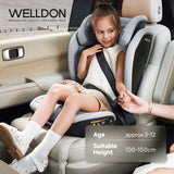 Welldon Cocoon Travel 2 High Back Booster - Moonstone