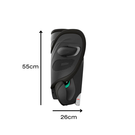 Cybex Solution G2 Folding High Back Booster - Magic Black