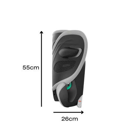 Cybex Solution G2 Folding High Back Booster - PLUS - Stone Grey