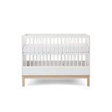 Obaby Astrid Mini 3 Piece Nursery Furniture Set with Mini Cot Bed & Dresser - White