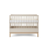 Obaby Astrid Mini 3 Piece Nursery Furniture Set with Mini Cot Bed & Dresser - Satin