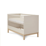 Obaby Astrid 3 Piece Nursery Furniture Set with Cot Bed, Dresser & Wardrobe - Satin