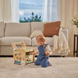 Tiny Love Farmers Funday Push & Play Wooden Walk Behind
