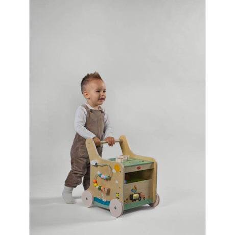 Tiny Love Farmers Funday Push & Play Wooden Walk Behind