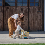 Tiny Love Farmers Funday Push & Play Wooden Walk Behind