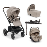 Nuna Mixx Next Travel System with ARRA Flex Car Seat & Curv ISOFIX Base - Chateau