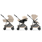 Cybex Melio Carbon Stroller - Almond Beige