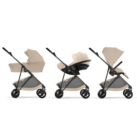 Cybex Melio Carbon Stroller - Almond Beige