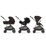 Cybex Melio Carbon Stroller - Chocolate Brown