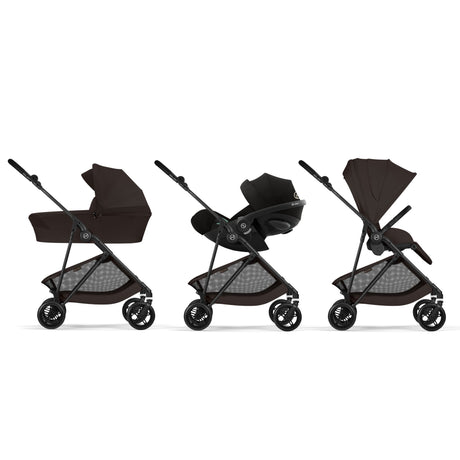Cybex Melio Carbon Stroller - Chocolate Brown