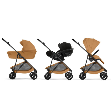 Cybex Melio Carbon Stroller - Cinnamon Yellow